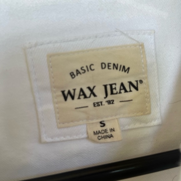 BRIDE White Denim Fringe Jean Jacket - Picture 7 of 7